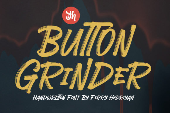 A Story of Editorial Style: The Button Grinder Display Font