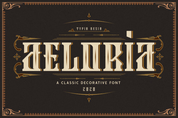 Aeloria: A Bold and Chunky Font for Business Branding