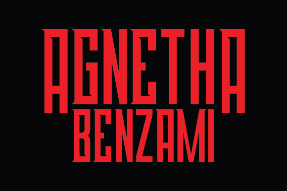 Agnetha Benzami: The Athletic Font for Modern Campaigns