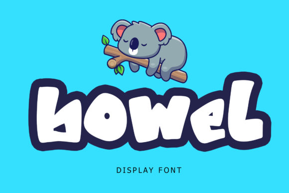 Bowel: An Editorial Designer's Favorite Display Font