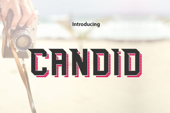 Candid Font: A Cute and Quirky Typeface for Creative Products