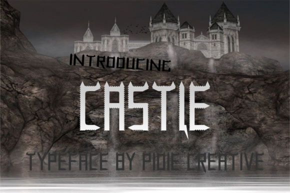 Castle: A Unique Display Font for Bold Creative Statements