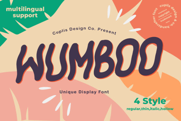 Choosing Wumboo: A Quirky Display Font for Modern Editorial Design