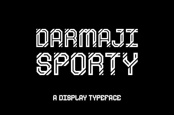Darmaji Sporty Font for Bold Business Branding
