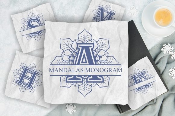 Elevating Campaigns with the Mandalas Monogram Display Font