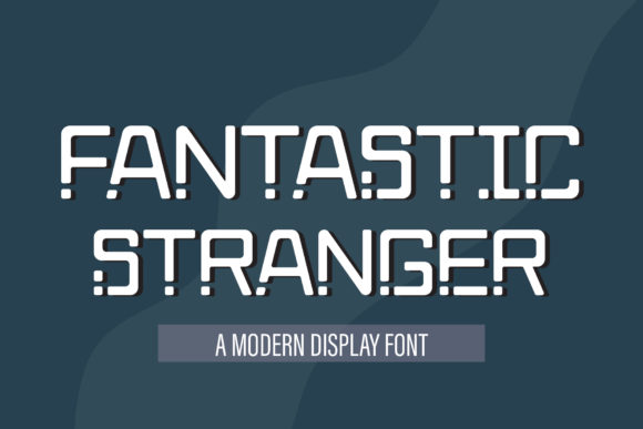 Fantastic Stranger: A Designer's Review of an Abstract Techno Font