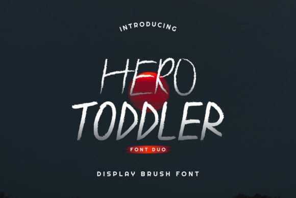 Hero Toddler Font: A Clean Display Typeface for Digital Design