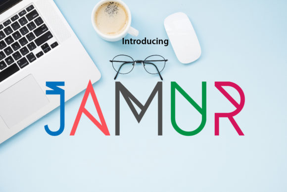 Jamur Font: A Futuristic and Playful Display Typeface