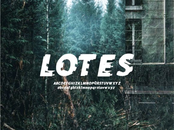 Lotes: The Bold Urban Font for Stopping the Scroll