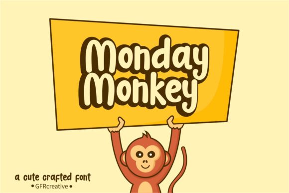 Monday Monkey: A Joyful Font for Building Your Business Brand