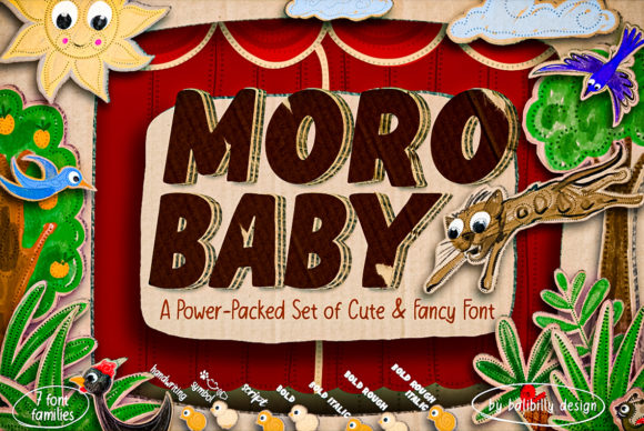 Moro Baby: The Bold Display Font for Modern Marketing