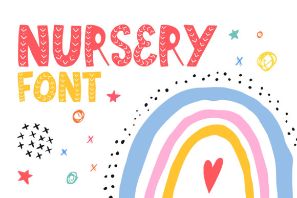 Nursery: A Lovely Display Font for Crafters and Makers