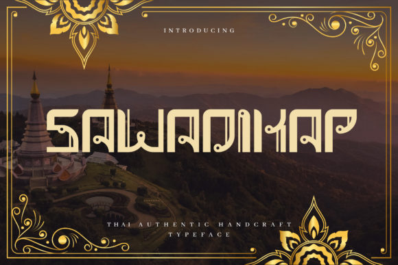 Sawadikap Font: Embracing Bold Typography for Editorial Projects