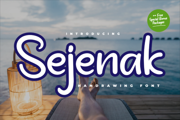 Sejenak Font Review: A Sweet Display Typeface