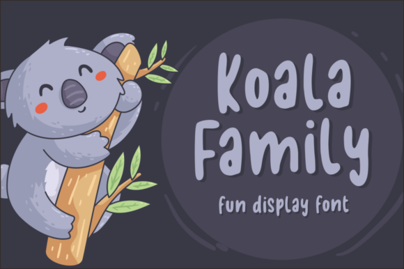 The Koala Family Font for Editorial Charm and Visual Impact