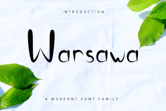 The Warsawa Font: A Designer’s Secret for Unique Handmade Products