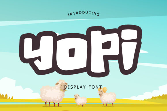 Yopi Font: Your Secret Weapon for Magical, Kid-Themed Designs